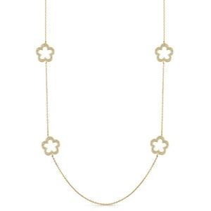 Infinity&Co gold necklace clover